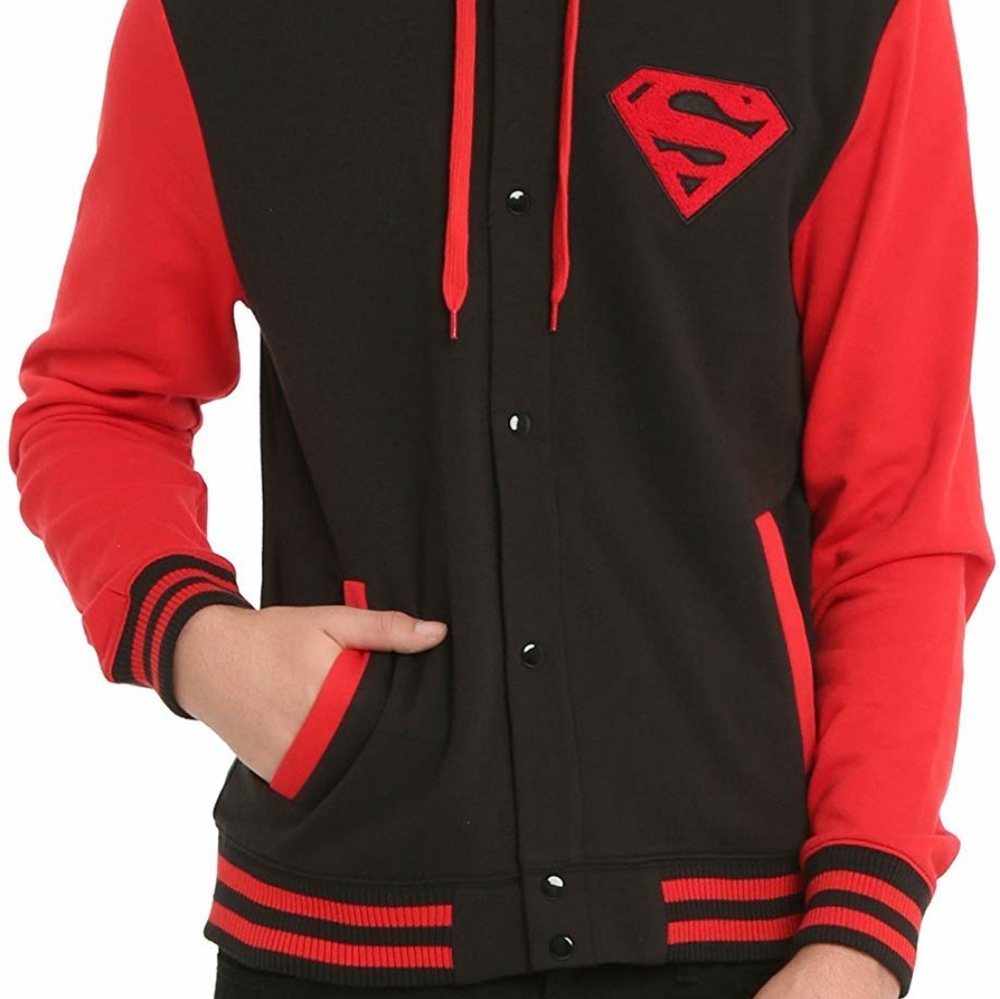 DC Superman Varsity Jacket